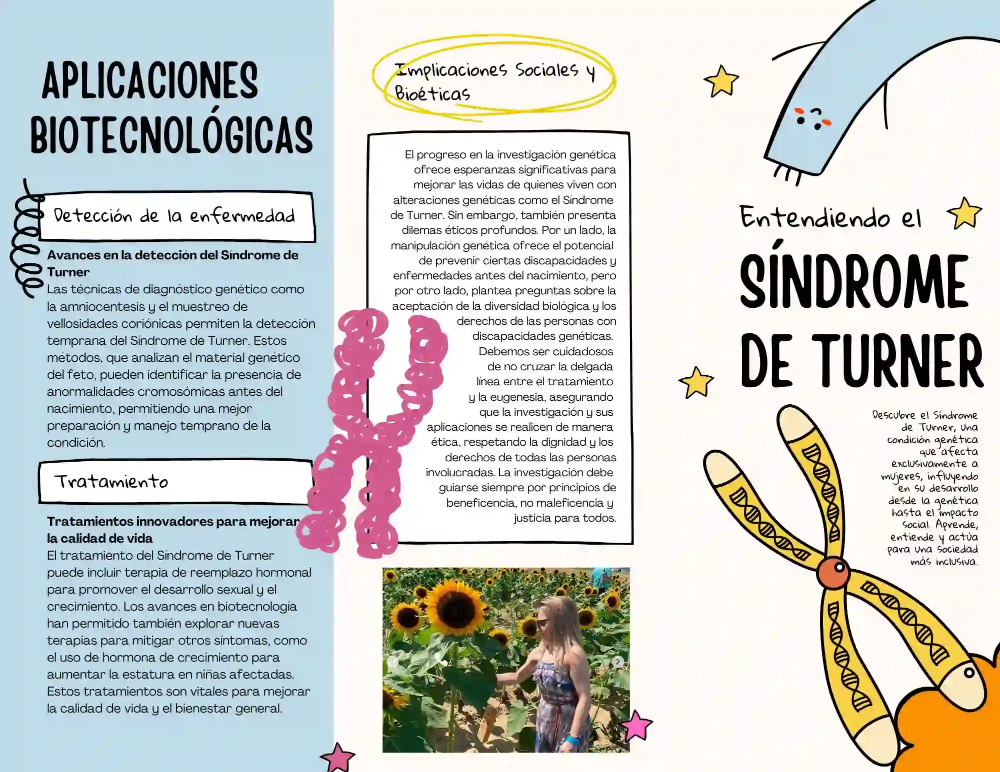 Folleto sobre el síndrome de Turner