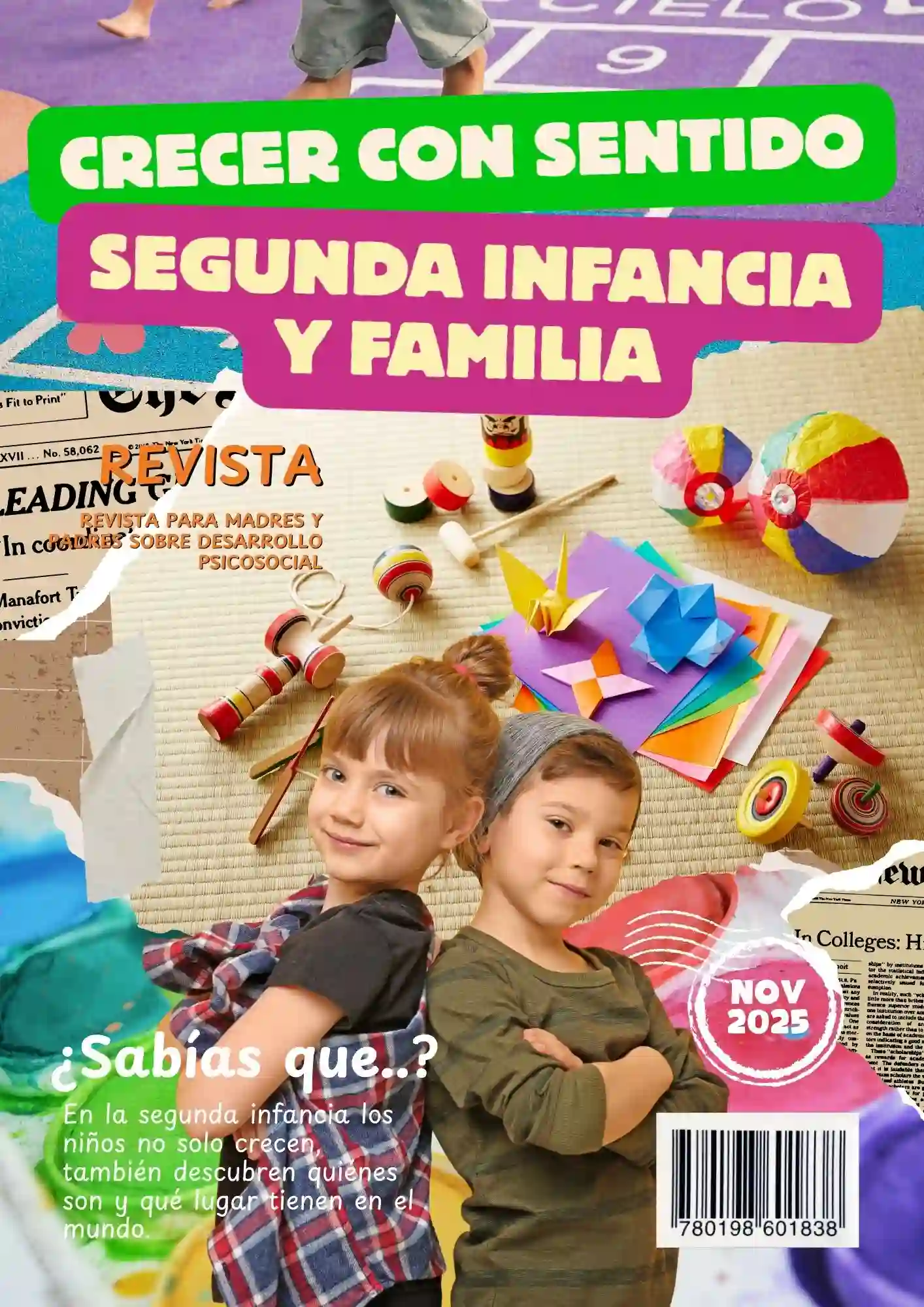 Portada de revista digital