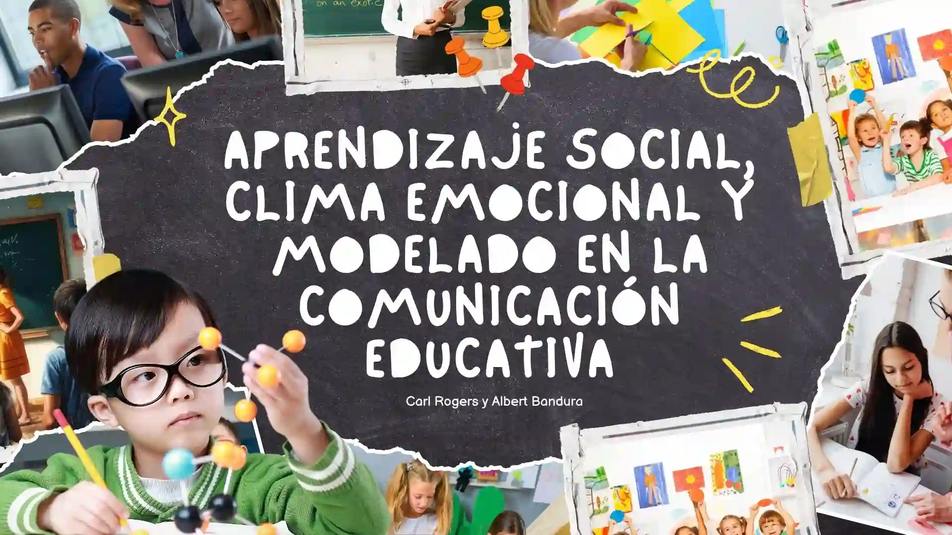 Portada de presentación Aprendizaje social, clima emocional y modelado educativo