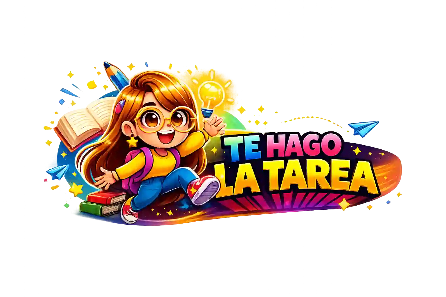 Logo horizontal Te Hago La Tarea